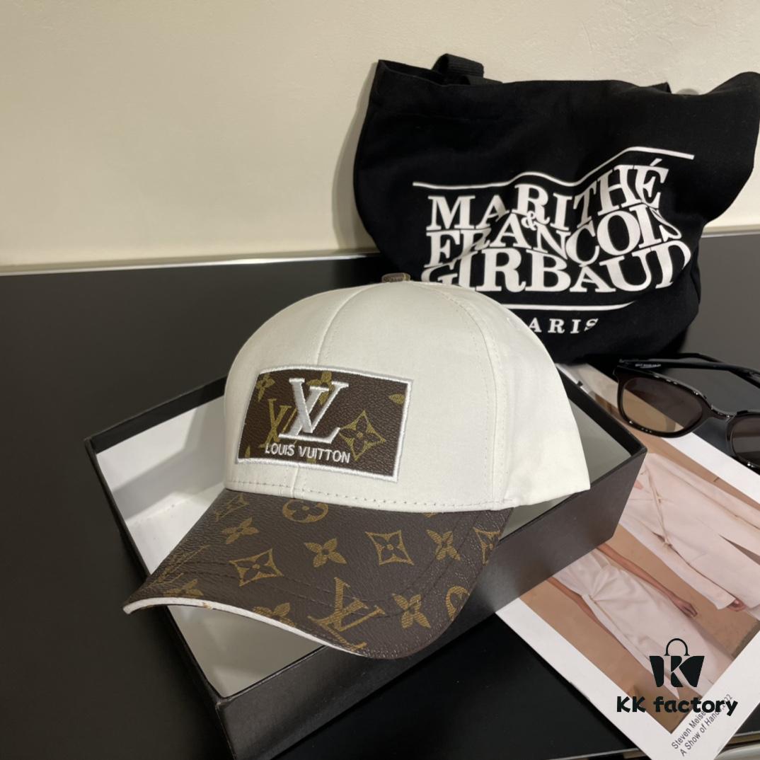 New Arrival! Louis Vuitton LV Baseball Cap, Heavily Crafted, Spring Collection High-End Unisex Fishing Hat Knit Cap