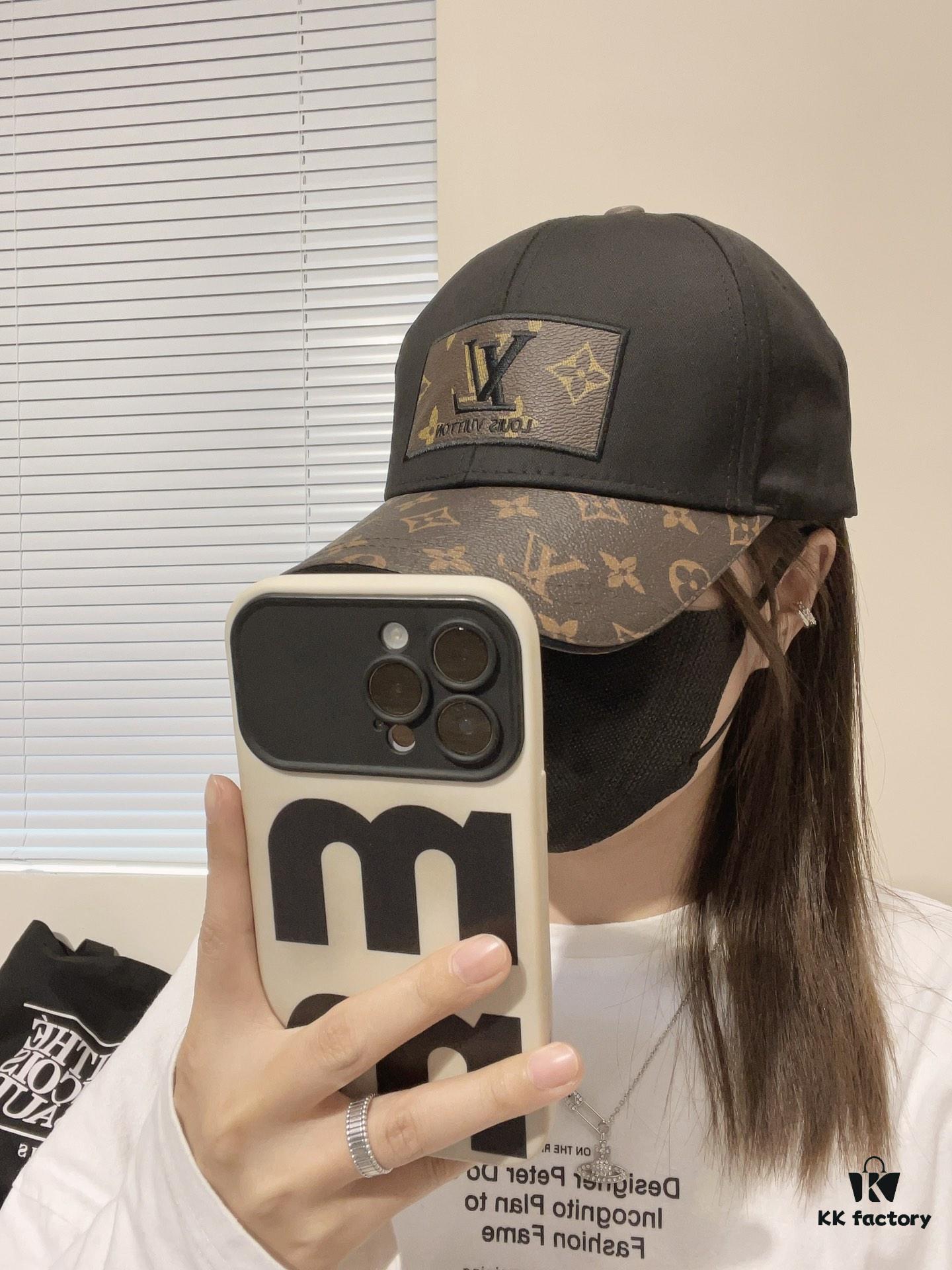 New Arrival! Louis Vuitton LV Baseball Cap, Heavily Crafted, Spring Collection High-End Unisex Style, Fisherman Cap Knit Cap