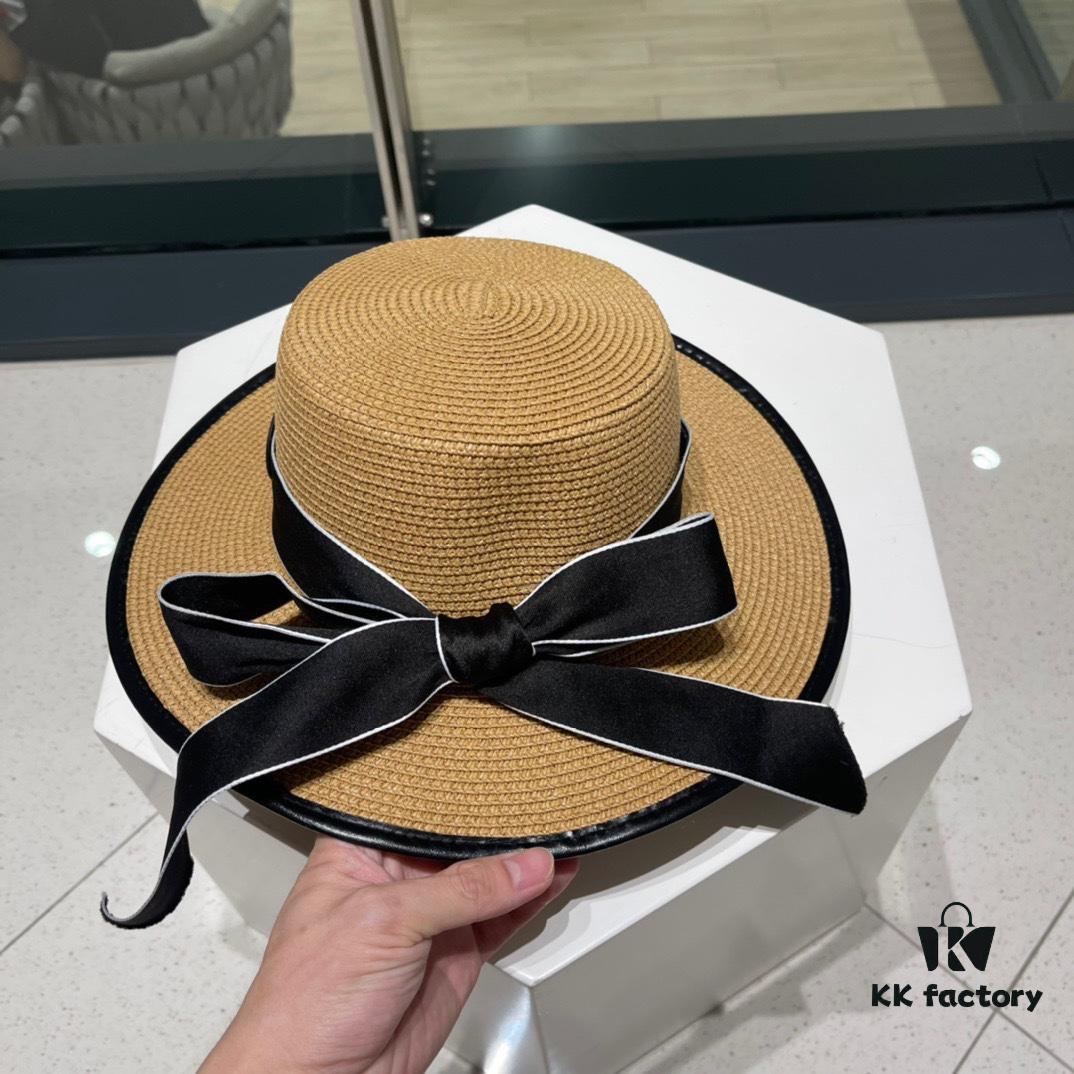 2023 New LV Woven Classic Popular Bucket Hat, Straw Hat, Dress Hat - Simple and Elegant, Versatile Accessory, Perfect for Streetwear