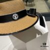 2023 New LV Woven Classic Popular Bucket Hat, Straw Hat, Dress Hat - Simple and Elegant, Versatile Accessory, Perfect for Streetwear