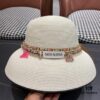 LV Louis Vuitton 2024 New Sun Protection Straw Hat 😍 Beach Style, Simple and Elegant, Trendy Silhouette, Must-Have for Outings