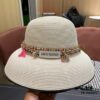 LV Louis Vuitton 2024 New Sun Protection Straw Hat 😍 Beach Style, Simple and Elegant, Trendy Silhouette, Must-Have for Outings