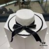2023 New LV Straw Classic Popular Bucket Hat, Fashionable and Elegant, Simple and Versatile