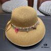 LV Louis Vuitton 2024 New Sun Straw Hat 😍 Beach Style, Simple and Elegant Design, Stylish New Silhouette, Must-Have for Outings