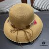 LV Louis Vuitton 2024 New Sun Straw Hat 😍 Beach Style, Simple and Elegant Design, Stylish New Silhouette, Must-Have for Outings