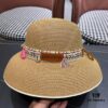 LV Louis Vuitton 2024 New Sun Straw Hat 😍 Beach Style, Simple and Elegant Design, Stylish New Silhouette, Must-Have for Outings
