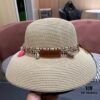 LV Louis Vuitton 2024 New Sun Protection Straw Hat 😍 Beach Style, Simple and Elegant, Trendy Silhouette, Must-Have for Outings