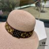 2023 New LV Woven Classic Best-Selling Bucket Hat, Straw Hat, Dress Hat – Simple and Elegant, Versatile Accessory