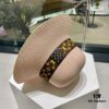 2023 New LV Woven Classic Best-Selling Bucket Hat, Straw Hat, Dress Hat – Simple and Elegant, Versatile Accessory