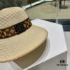 2023 New LV Woven Classic Best-Selling Bucket Hat, Straw Hat, Dress Hat – Simple and Elegant, Versatile Accessory