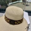 2023 New LV Woven Classic Best-Selling Bucket Hat, Straw Hat, Dress Hat – Simple and Elegant, Versatile Accessory