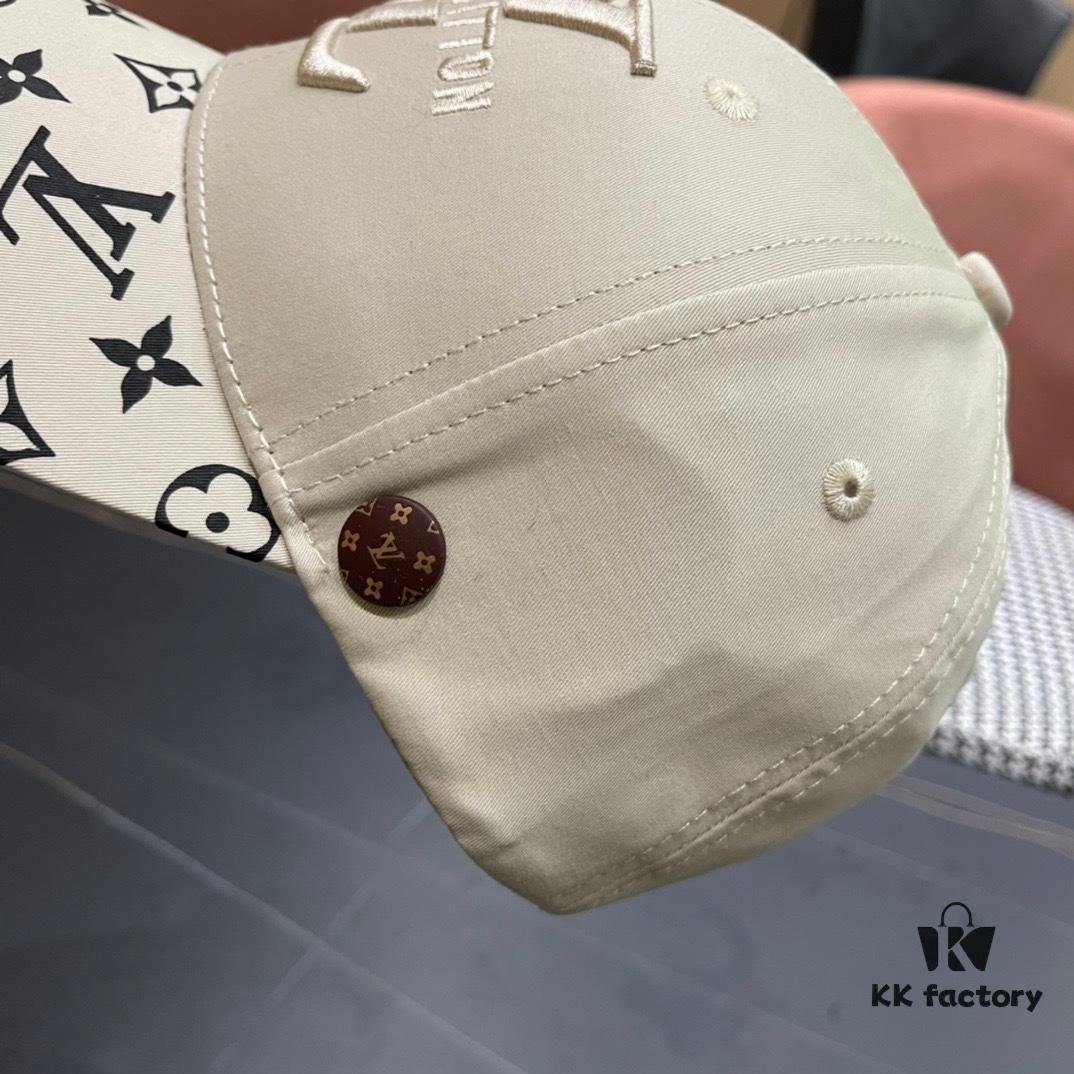 Louis Vuitton LV 2024 New Arrival Store Exclusive Embroidered Baseball Cap, Simple and Elegant Unisex Sun Hat, Fisherman Knit Cap