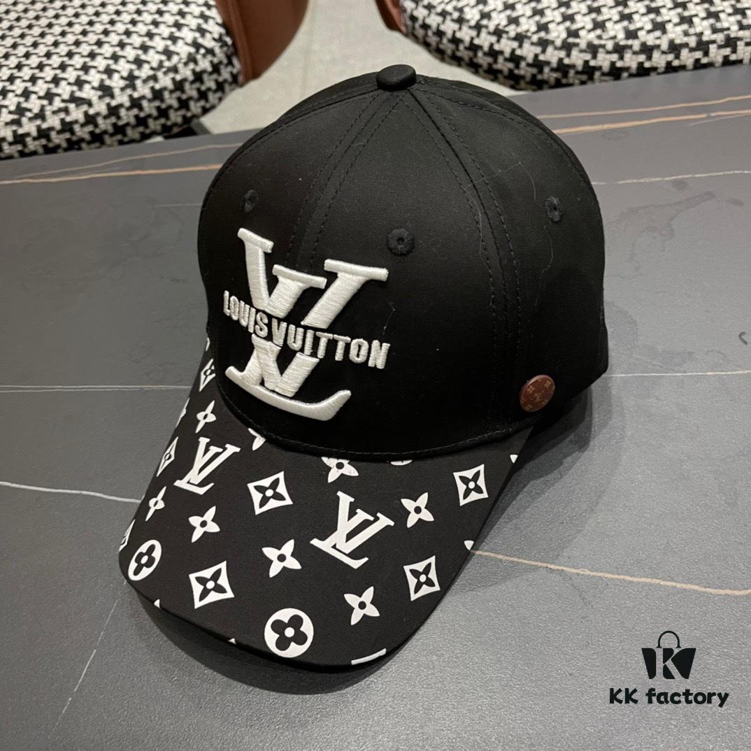 Louis Vuitton LV 2024 New Arrival Embroidered Baseball Cap, Simple and Elegant Unisex Sun Hat, Fisherman Cap, Knit Cap
