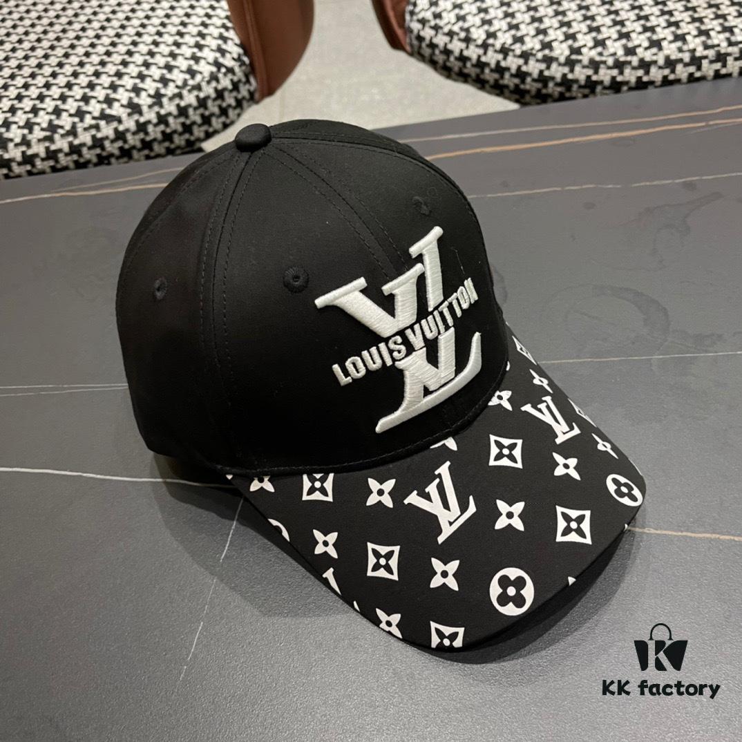 Louis Vuitton LV 2024 New Arrival Embroidered Baseball Cap, Simple and Elegant Unisex Sun Hat, Fisherman Cap, Knit Cap
