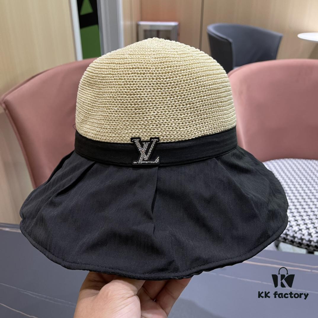 LV Bucket Hat 🧢 New Louis Vuitton Bucket Hat 🧢 Hot Selling Item, Versatile and Stylish 🥰 Looks Great with Any Outfit, Excellent Quality 👍
