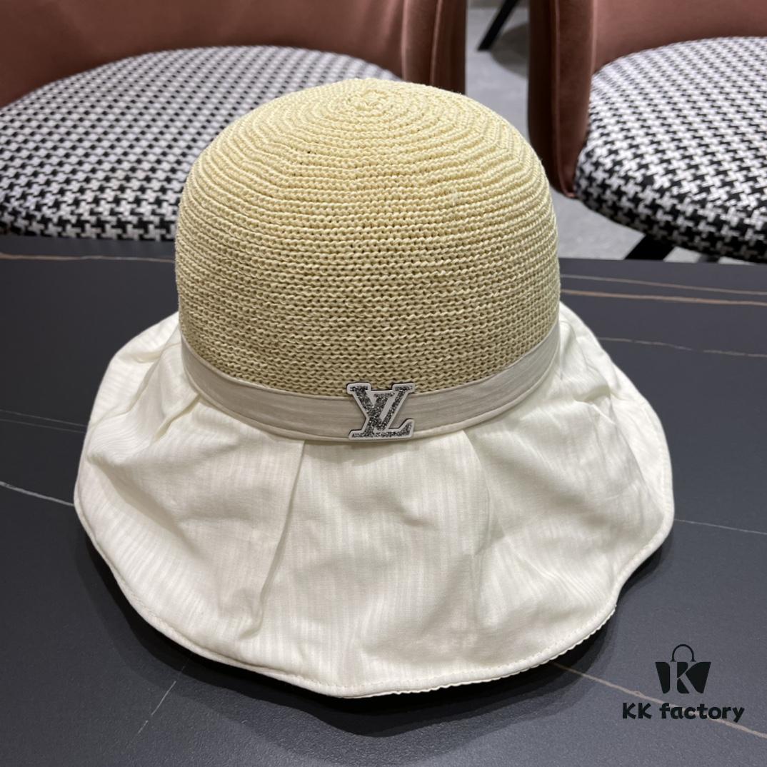 LV Bucket Hat 🧢 New Louis Vuitton Bucket Hat 🧢 Hot Selling, Versatile Accessory 🥰 Looks Great with Any Outfit, Excellent Quality 👍