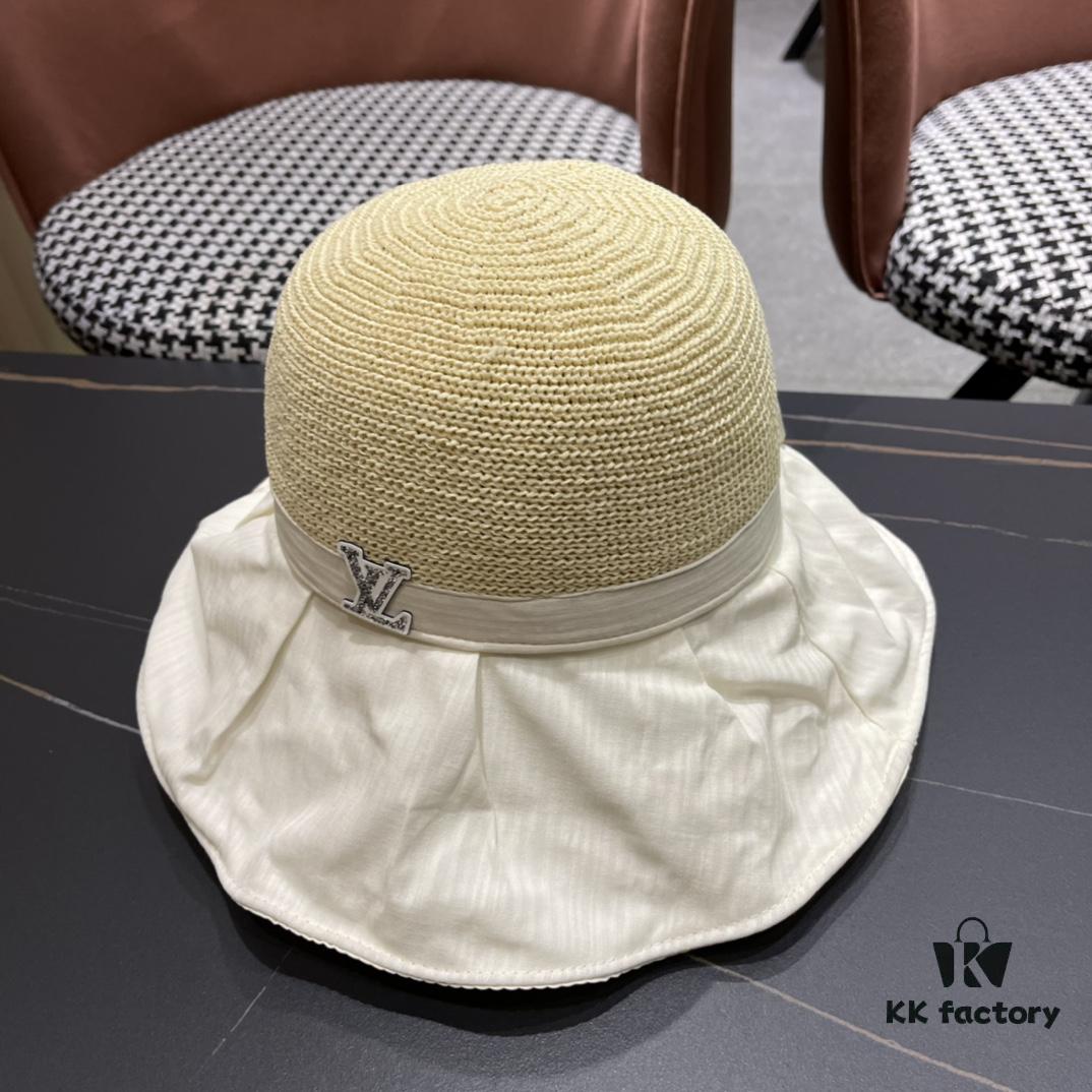 LV Bucket Hat 🧢 New Louis Vuitton Bucket Hat 🧢 Hot Selling, Versatile Accessory 🥰 Looks Great with Any Outfit, Excellent Quality 👍