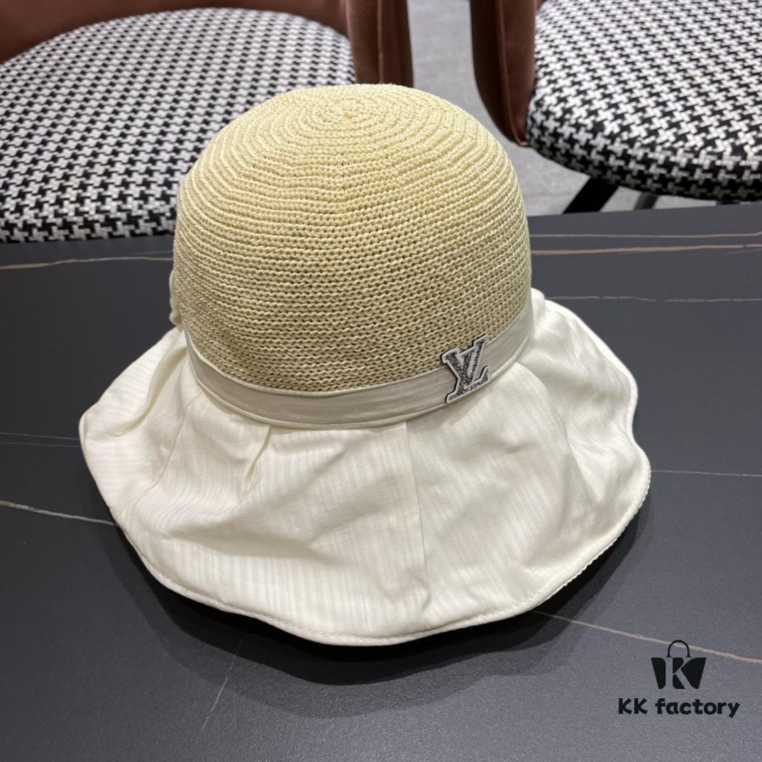 LV Bucket Hat 🧢 New Louis Vuitton Bucket Hat 🧢 Hot Selling, Versatile Accessory 🥰 Looks Great with Any Outfit, Excellent Quality 👍