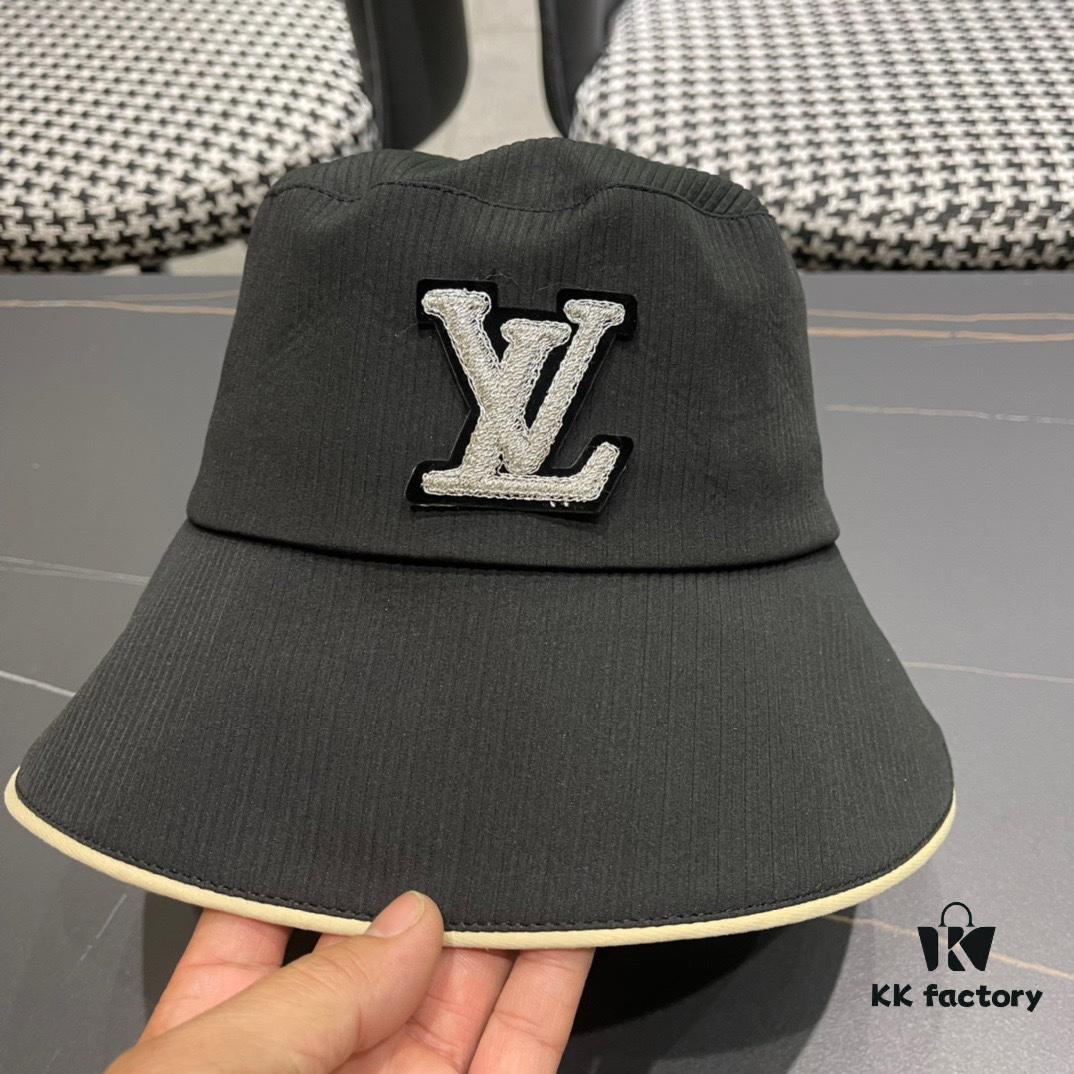 Louis Vuitton 2024 New Arrival LV Bucket Hat, Heavy Craftsmanship, Fisher Collection High-End and Elegant, Versatile Style
