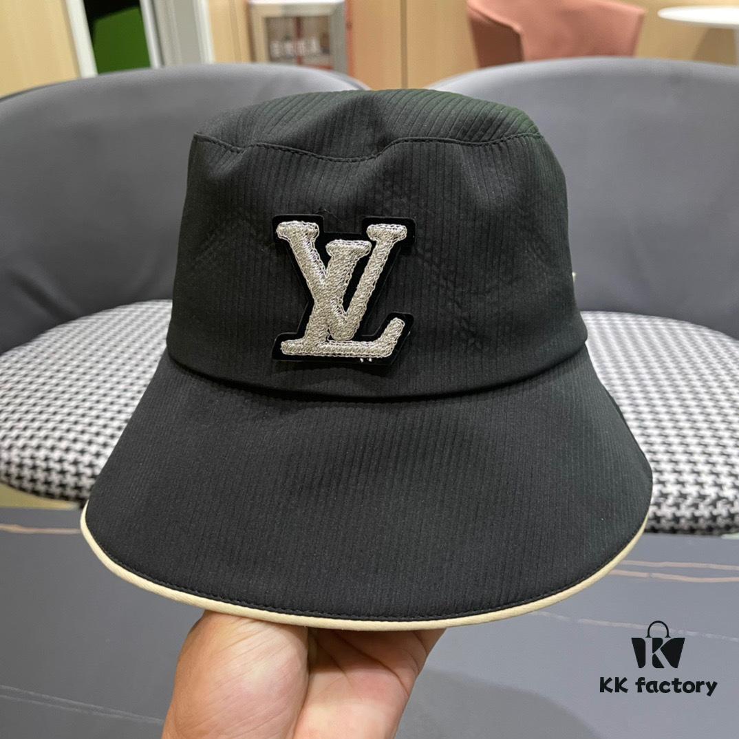 Louis Vuitton 2024 New Arrival LV Bucket Hat, Heavy Craftsmanship, Fisher Collection High-End and Elegant, Versatile Style