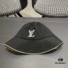 Louis Vuitton 2024 New Arrival LV Bucket Hat, Heavy Craftsmanship, Fisher Collection High-End and Elegant, Versatile Style