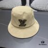 Louis Vuitton 2024 New Arrival LV Bucket Hat, Heavily Crafted ♥️ Fisherman Series, High-End and Elegant, Versatile Style 🤗 Hat, Baseball Cap, Knit Cap