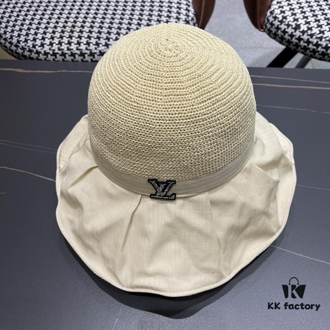 LV Bucket Hat 🧢 New Louis Vuitton Bucket Hat 🧢 Hot Selling, Versatile Accessory 🥰 Looks Great with Any Outfit, Excellent Quality 👍