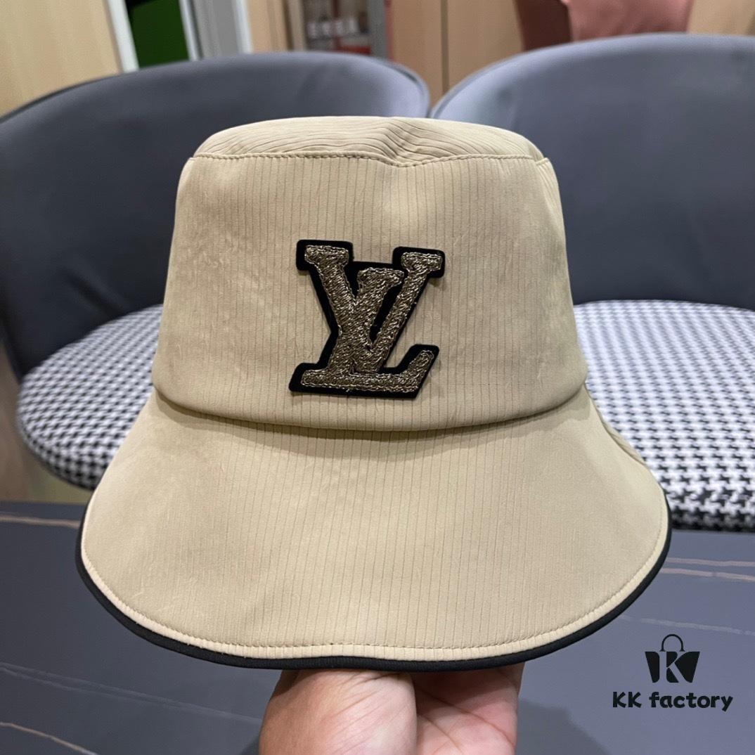 Louis Vuitton 2024 New Arrival LV Bucket Hat, Heavily Crafted ♥️ Fisherman Series, High-End and Elegant, Versatile Style 🤗 Hat, Baseball Cap, Knit Cap
