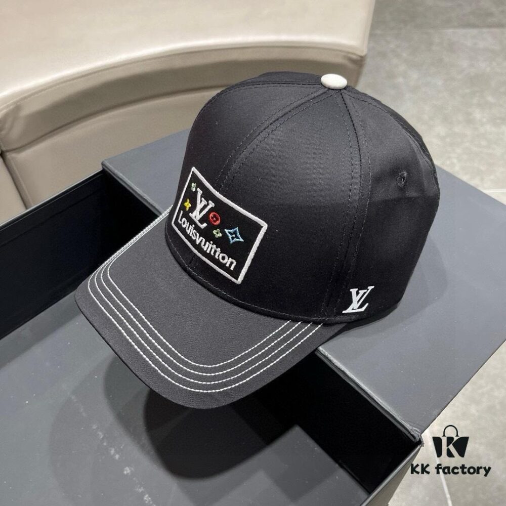 Louis Vuitton LV 2024 Spring/Summer New Arrival Boutique Embroidered Baseball Cap, Unisex Sun Hat, Fisherman Cap, Knit Cap