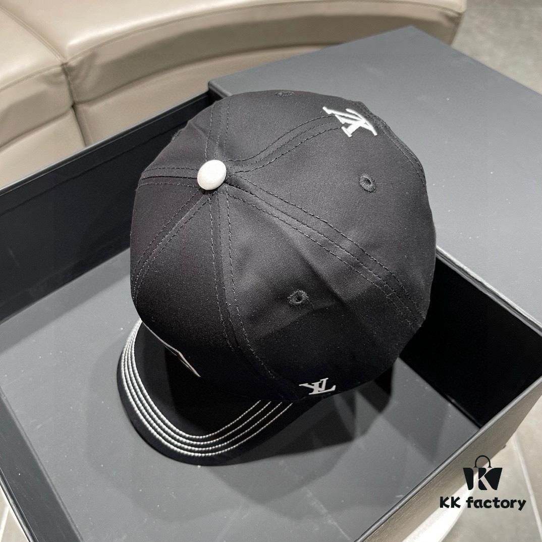 Louis Vuitton LV 2024 Spring/Summer New Arrival Boutique Embroidered Baseball Cap, Unisex Sun Hat, Fisherman Cap, Knit Cap