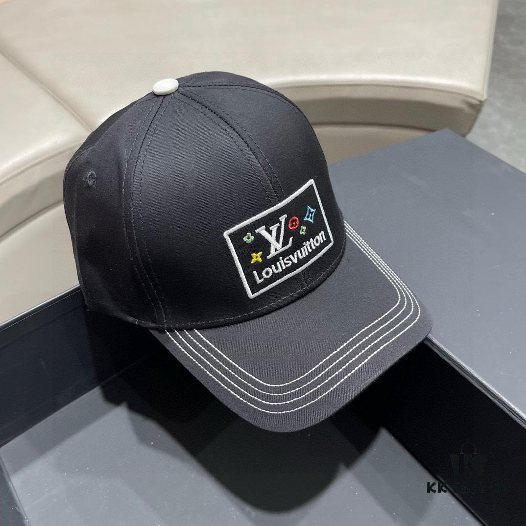 Louis Vuitton LV 2024 Spring/Summer New Arrival Boutique Embroidered Baseball Cap, Unisex Sun Hat, Fisherman Cap, Knit Cap