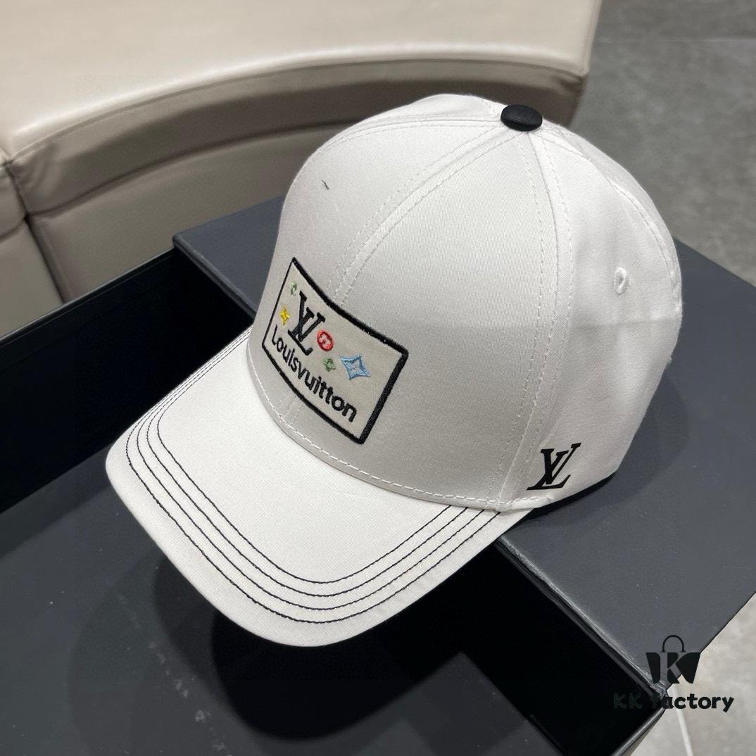 Louis Vuitton LV 2024 Spring/Summer New Arrival Embroidered Baseball Cap, Unisex Sun Hat, Fisherman Cap, Knit Hat