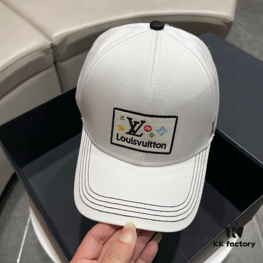 Louis Vuitton LV 2024 Spring/Summer New Arrival Embroidered Baseball Cap, Unisex Sun Hat, Fisherman Cap, Knit Hat