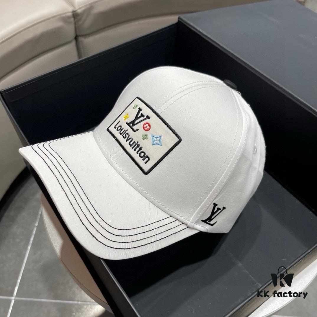Louis Vuitton LV 2024 Spring/Summer New Arrival Embroidered Baseball Cap, Unisex Sun Hat, Fisherman Cap, Knit Hat