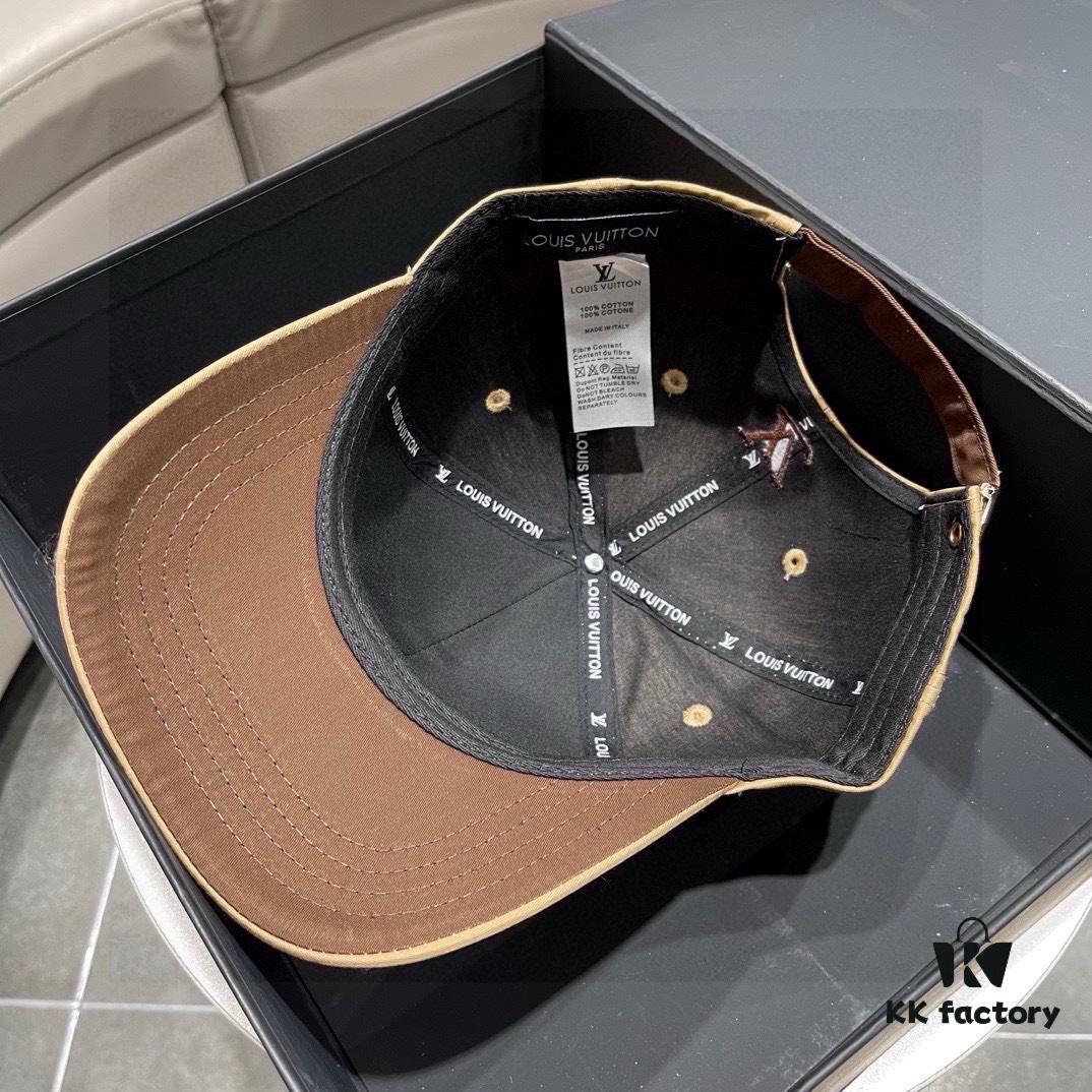 Louis Vuitton LV 2024 Spring/Summer New Arrival Embroidered Baseball Cap, Unisex Sun Hat, Fisherman Cap, Knit Cap