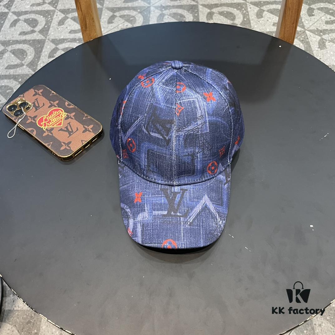Louis Vuitton Baseball Cap, New LV Baseball Hat, Heavy Craftsmanship, Perfect Embroidery, High-End and Stylish, Unisex Design
