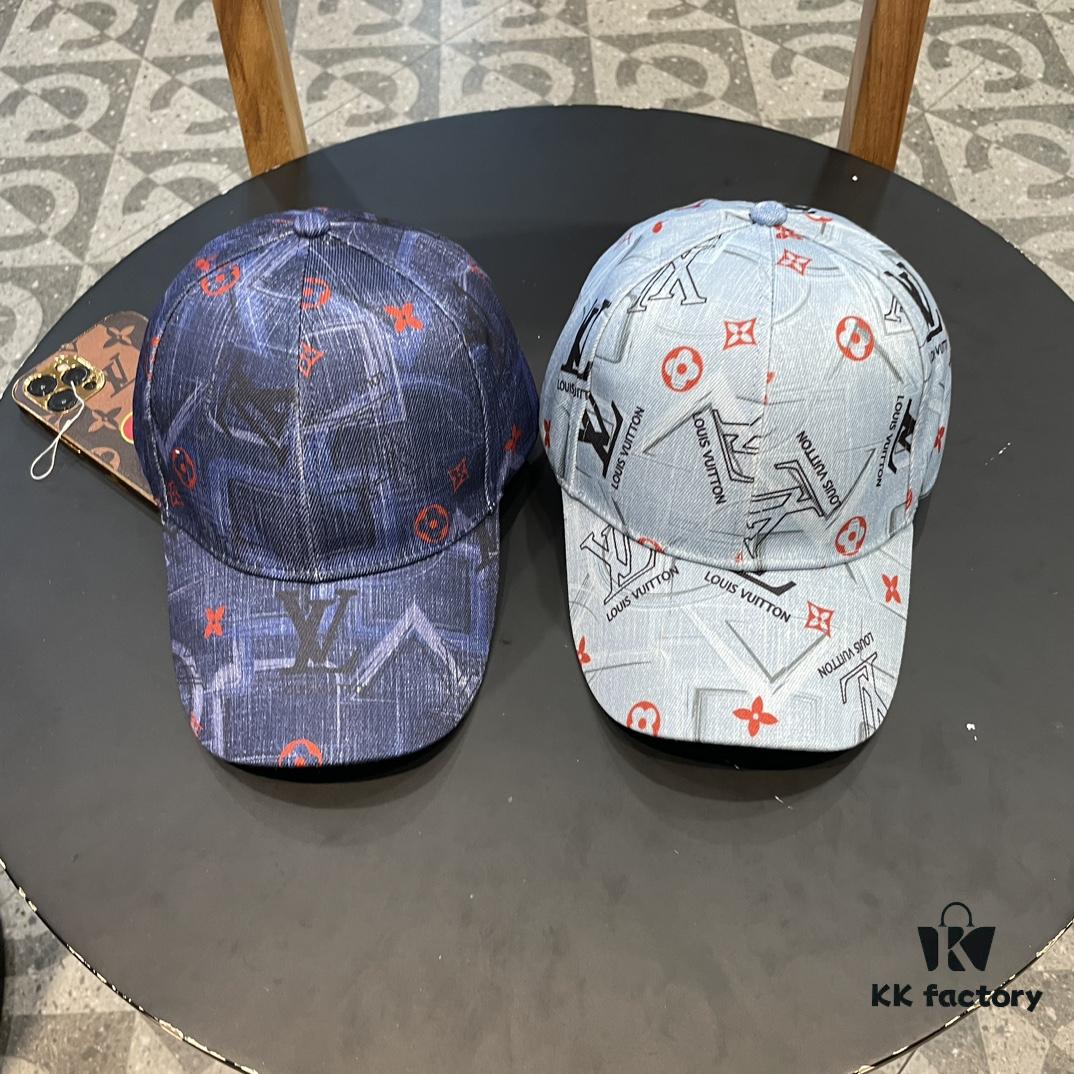 Louis Vuitton Baseball Cap, New LV Baseball Hat, Heavy Craftsmanship, Perfect Embroidery, High-End and Stylish, Unisex Design
