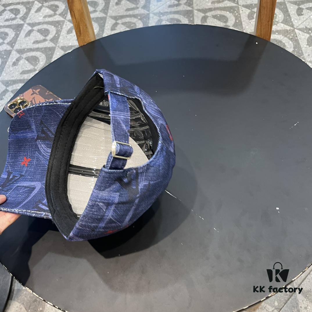 Louis Vuitton Baseball Cap, New LV Baseball Hat, Heavy Craftsmanship, Perfect Embroidery, High-End and Stylish, Unisex Design