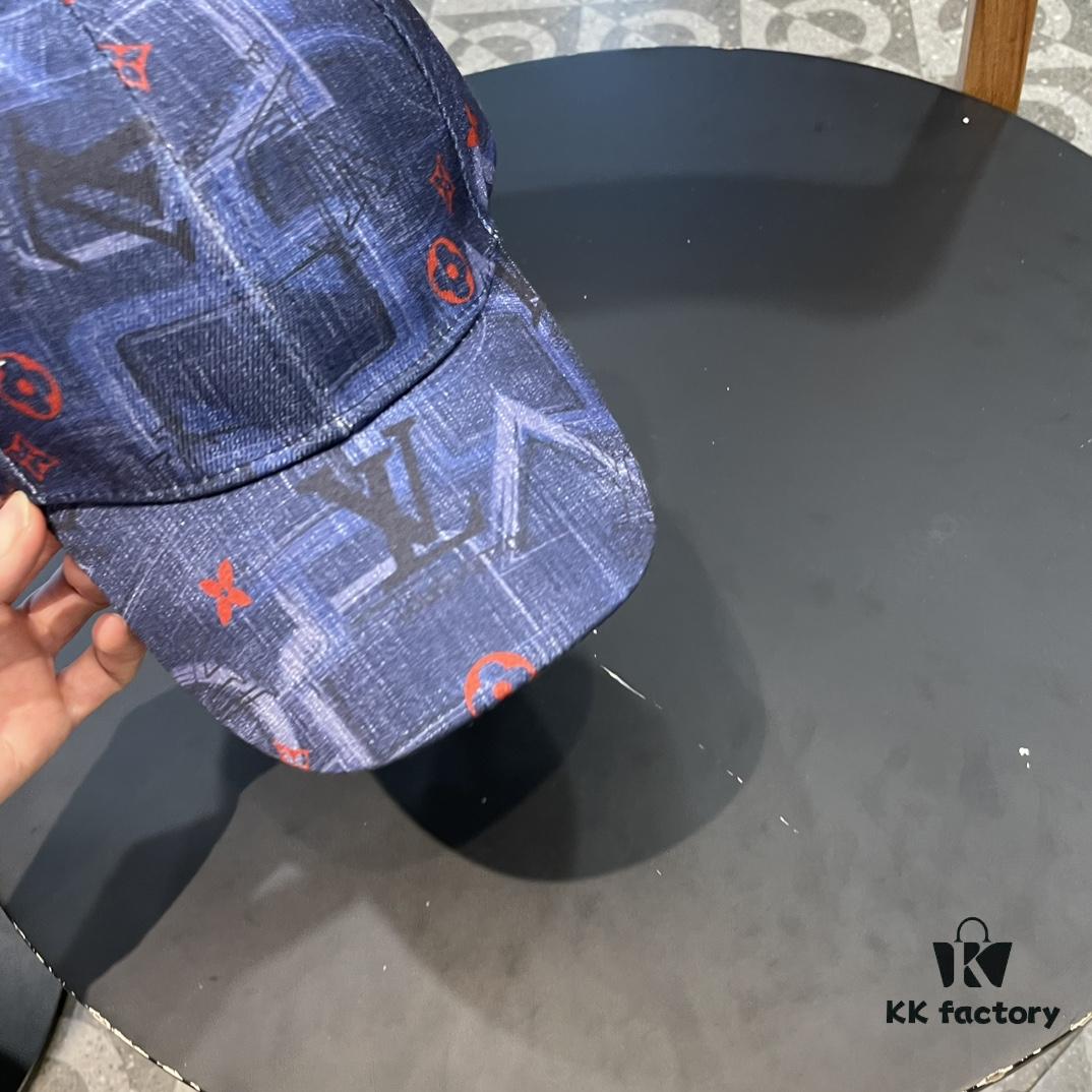 Louis Vuitton Baseball Cap, New LV Baseball Hat, Heavy Craftsmanship, Perfect Embroidery, High-End and Stylish, Unisex Design