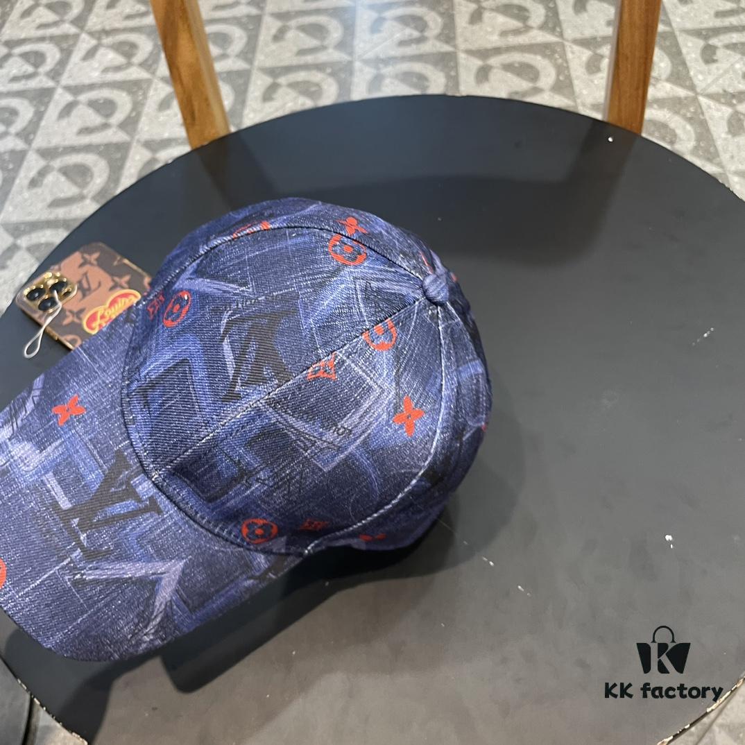 Louis Vuitton Baseball Cap, New LV Baseball Hat, Heavy Craftsmanship, Perfect Embroidery, High-End and Stylish, Unisex Design