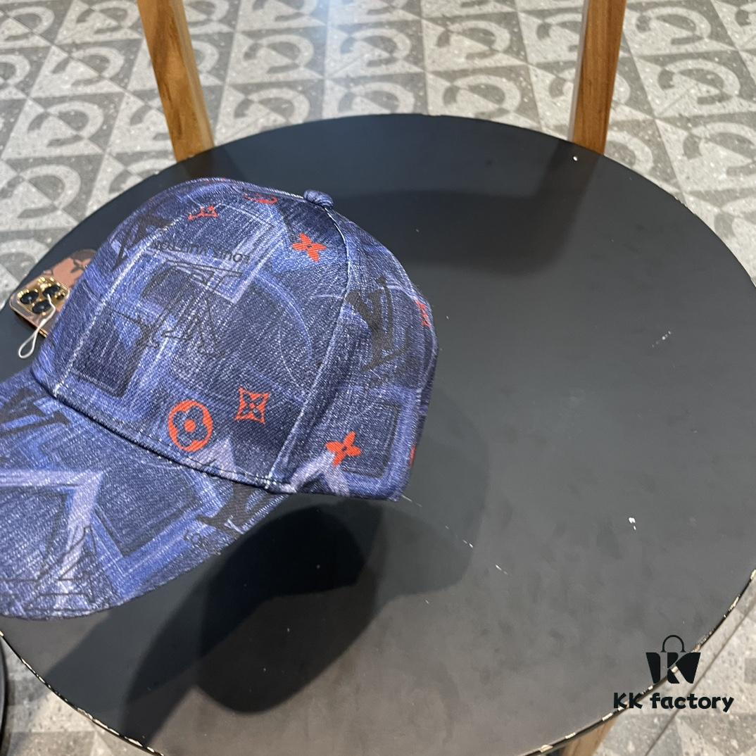 Louis Vuitton Baseball Cap, New LV Baseball Hat, Heavy Craftsmanship, Perfect Embroidery, High-End and Stylish, Unisex Design