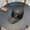 Louis Vuitton LV Embroidered Baseball Cap, New Arrival from Official Store, Unisex Sun Hat, Fisherman Cap, Knit Cap