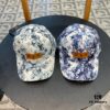 Louis Vuitton New Original Single Baseball Cap, LV Denim Graffiti Fabric, Refreshing Summer Color, Refreshing and Comfortable, Super Flattering to Skin Tone!