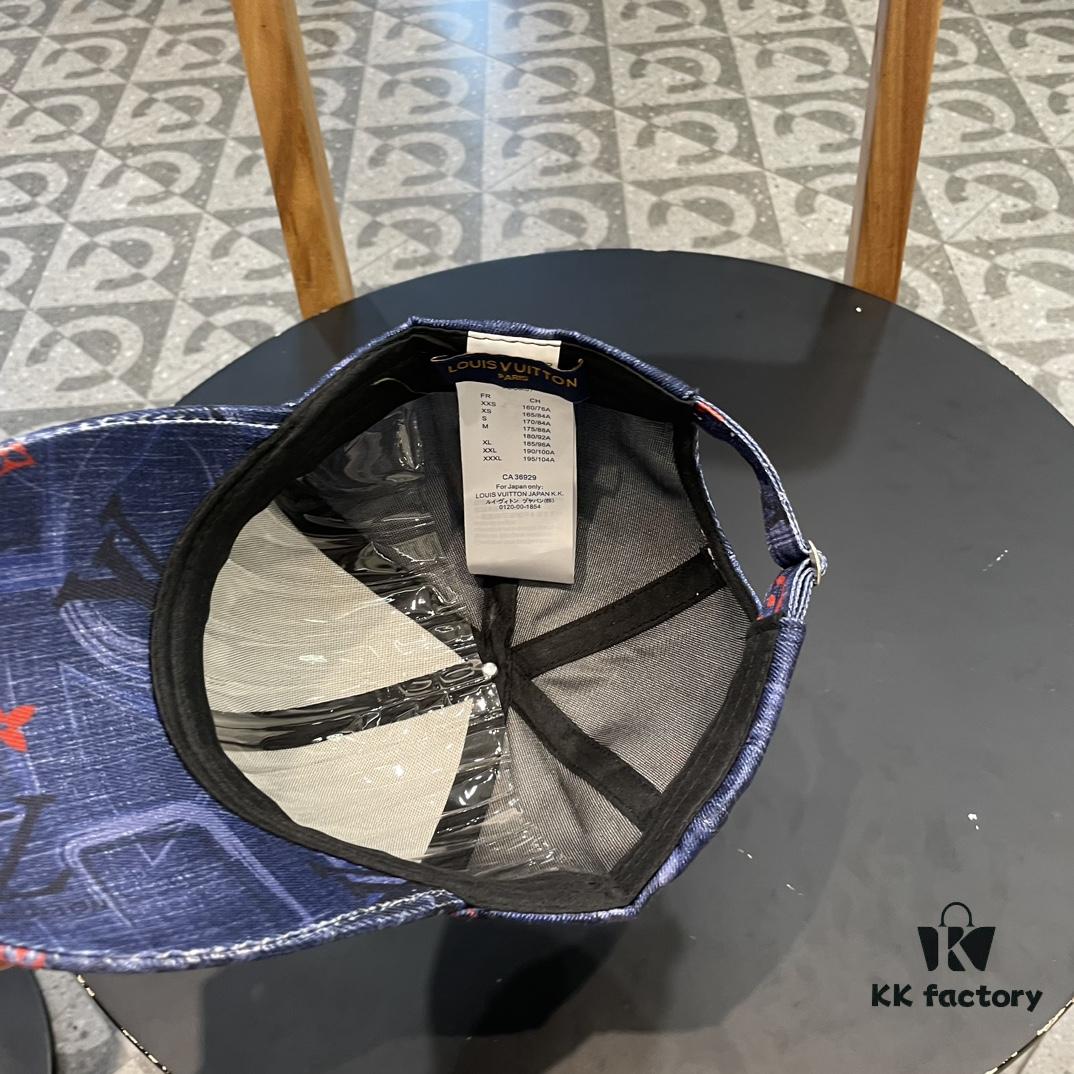 Louis Vuitton Baseball Cap, New LV Baseball Hat, Heavy Craftsmanship, Perfect Embroidery, High-End and Stylish, Unisex Design