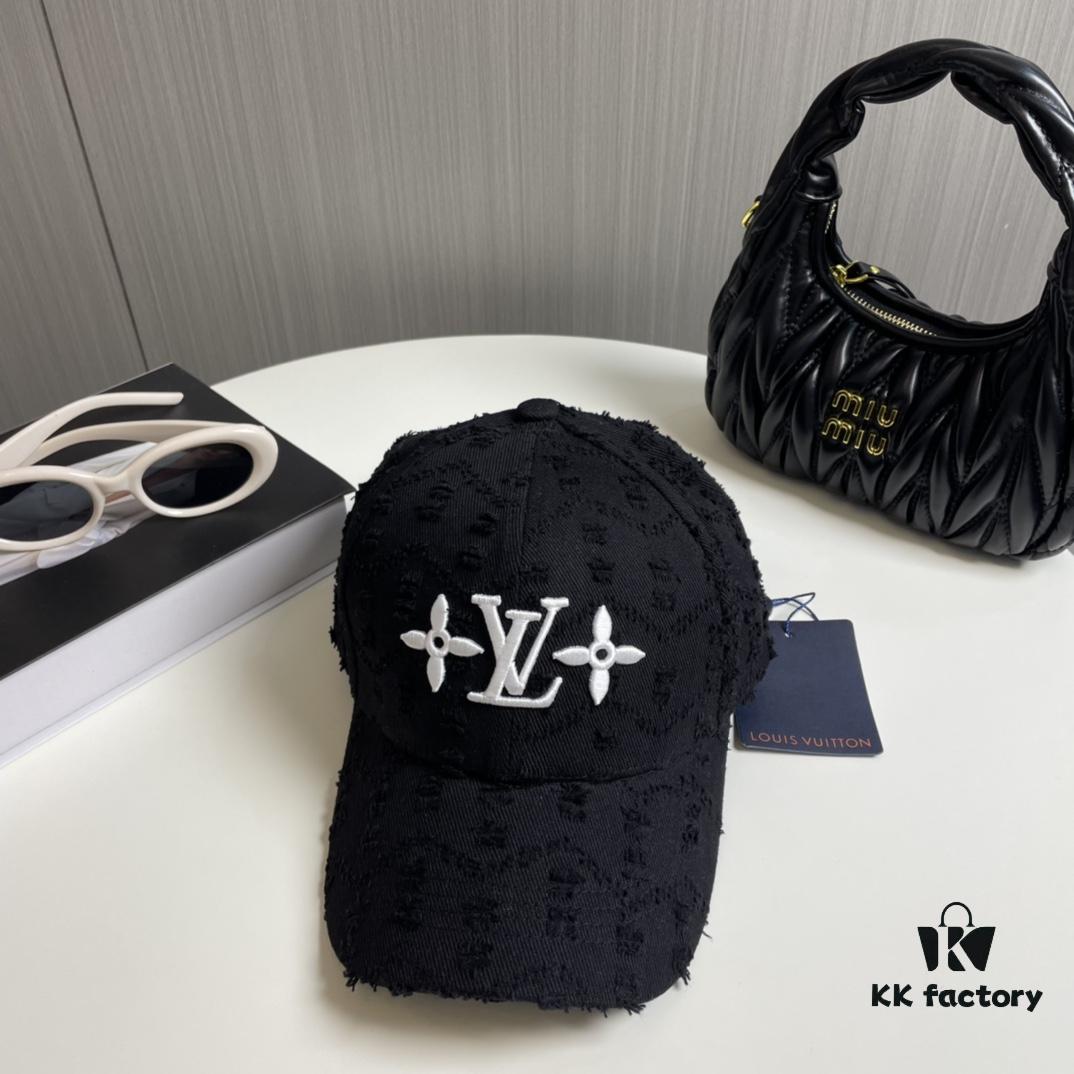 LV Louis Vuitton Original Embroidered Baseball Cap
