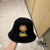 Gucci 2024 Spring/Summer New Arrival Dome Fisherman Hat with Small Flowers