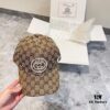 Special Price 💛 With Dust Bag. [GUCCI] 2024 Spring Collection Heavy Embroidered Baseball Cap, Classic Counter Style Unisex Fisherman Cap Knit Hat