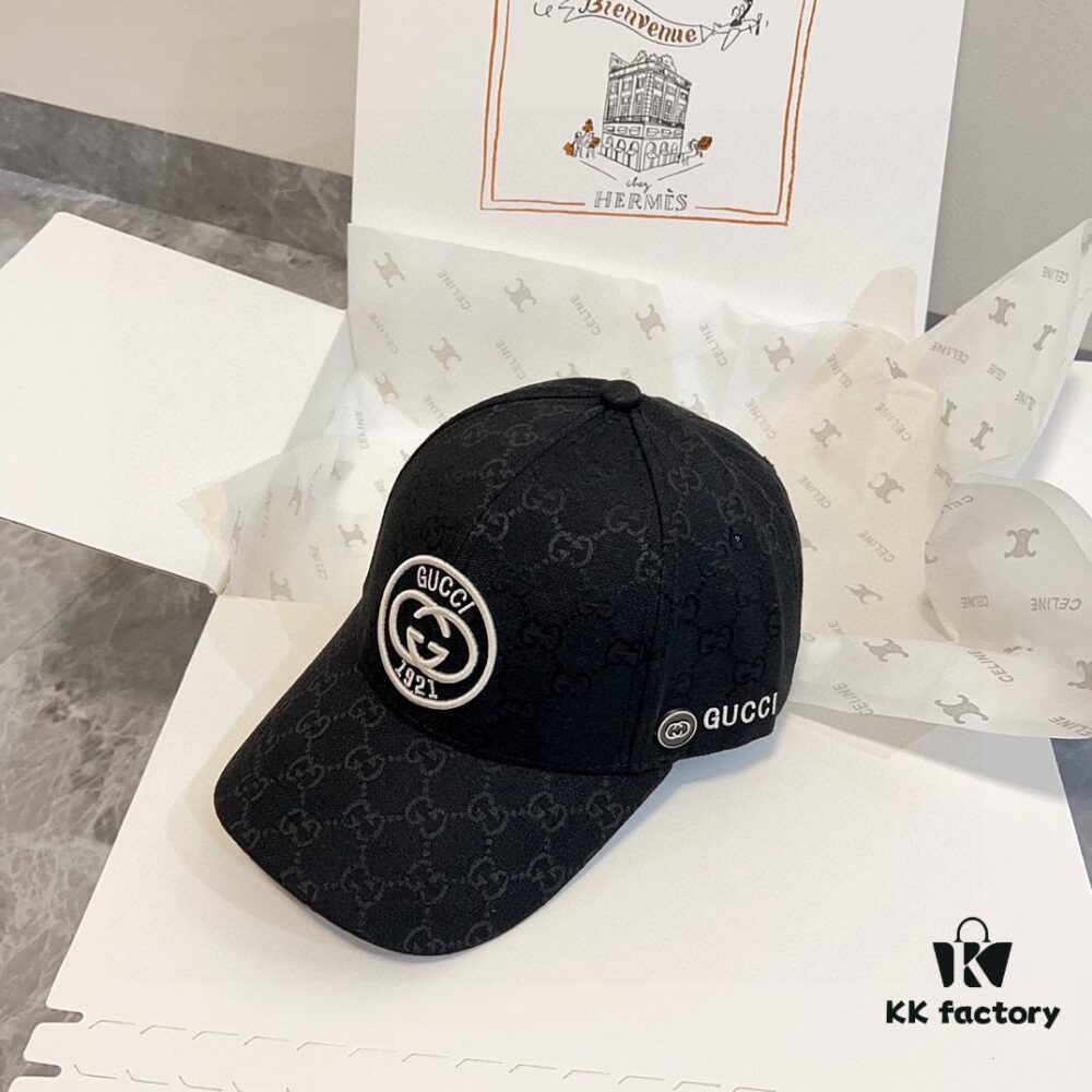 Special Price 💛 Comes with Dust Bag. [GUCCI] 2024 Spring/Summer New Heavy Embroidery Baseball Cap, Classic Counter Style Unisex Fisherman Cap Knit Hat