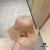 GUCCI x Spring/Summer 2024 Wave-Brimmed Waterproof Smooth Surface Fisherman Hat