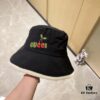 GUCCI x Dust Bag Included 2024 New Arrival Color-Block Candy-Tone Unisex Fisherman Hat